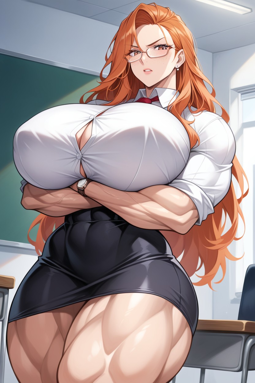 Principal Room, Waist Shot, 18+ AI Porn
