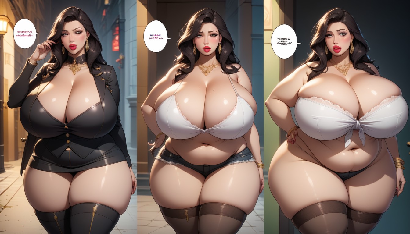 Feedee Hucow Kink With Massive Fat Weight Gain And Fat Boobs Expansion, Before And After Many Of Feeding To Gain Mass Amounts Weight And Fat, Boobs Swelling Expanding Growing Enlarging So Much More And More With Weight Gain BBW AI Porn