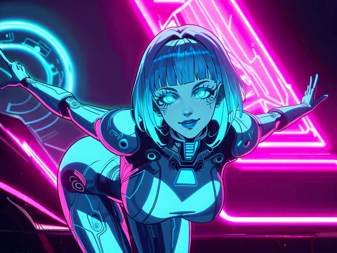 Full Body, Tight Round Ass, Plasma Trails Hentai AI Porn