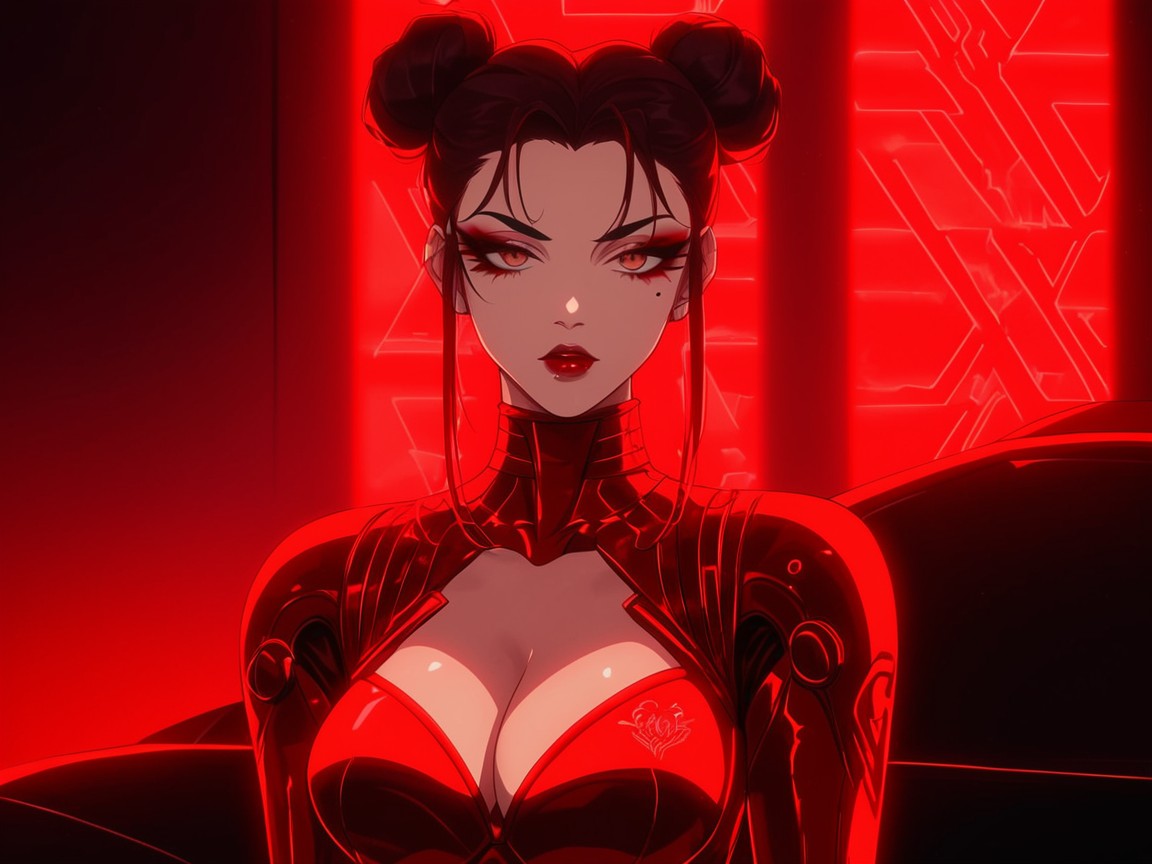 Saturated Colors, Statuesque Body, God Rays Hentai AI Porn