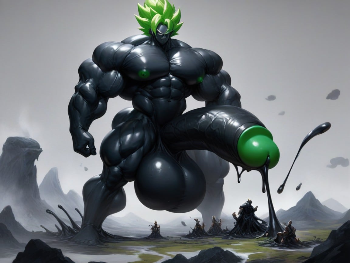 Black Goo Latex, Long Penis, Black Goo Gaping The Human AI同性戀黃片