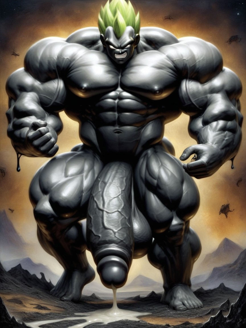 Long Penis, Wide, Broly AI Gay Porn