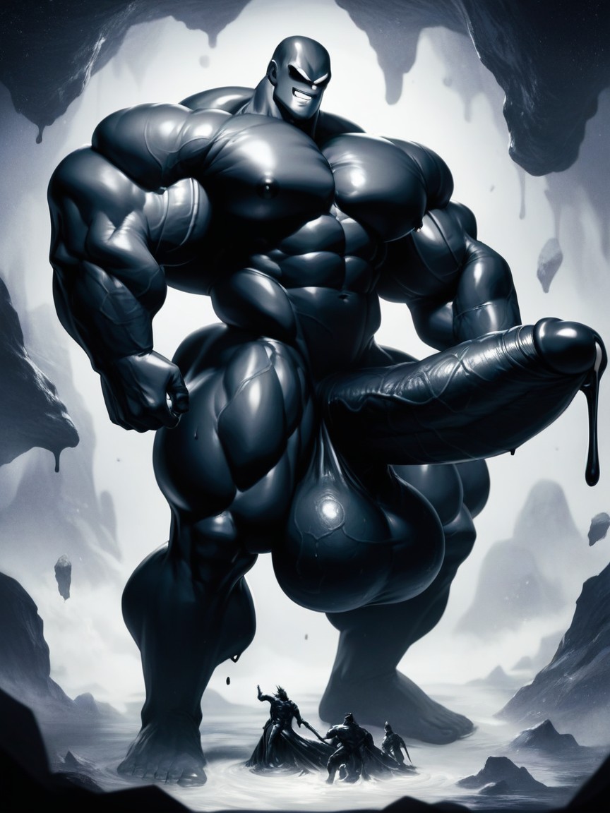 Big Ball, Hyper Gigantic Cock, Double Dicks AI Gay Porn
