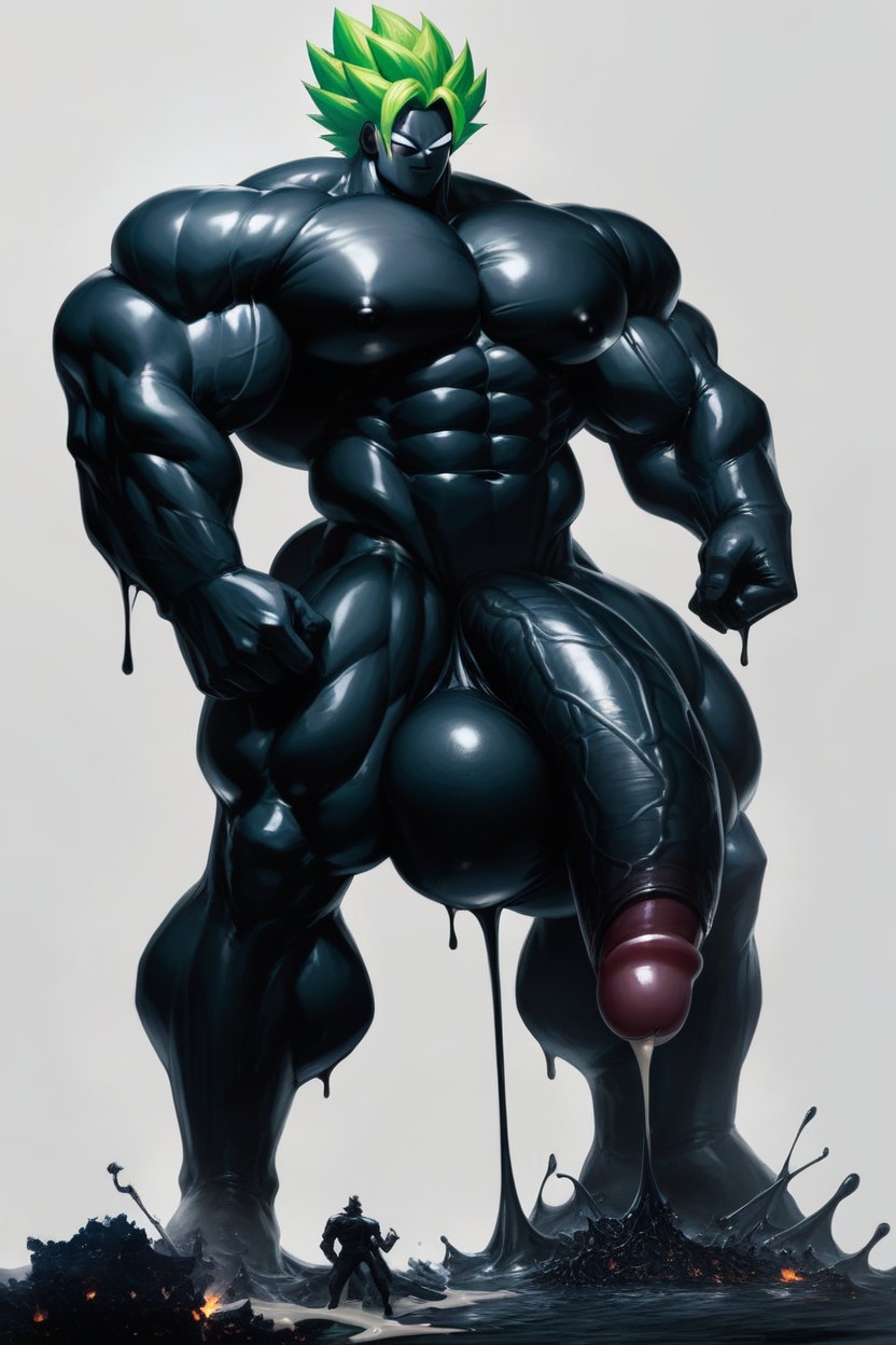 Tall, Hyper Gigantic Cock, Oily Skin AI同性戀黃片