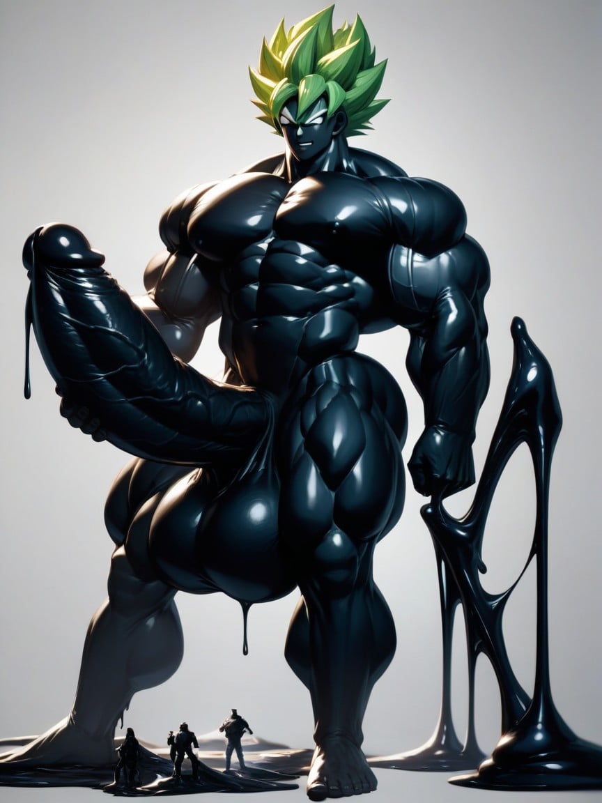 Double Size, Massive Hyper Penis, Black Goo Gaping The Human AI同性戀黃片