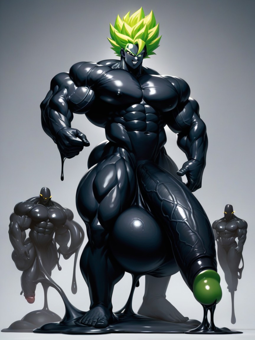 Long Penis, Muscular Body, Huge Testicles Porno gay IA