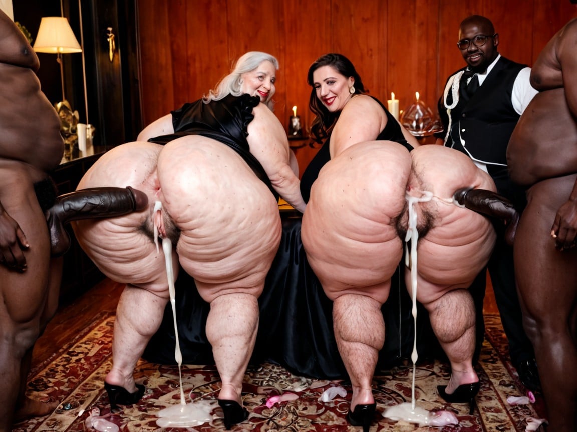 Humongous Elderly Ass, Hyper Cumdump, Hairy Ass Porno BBW IA