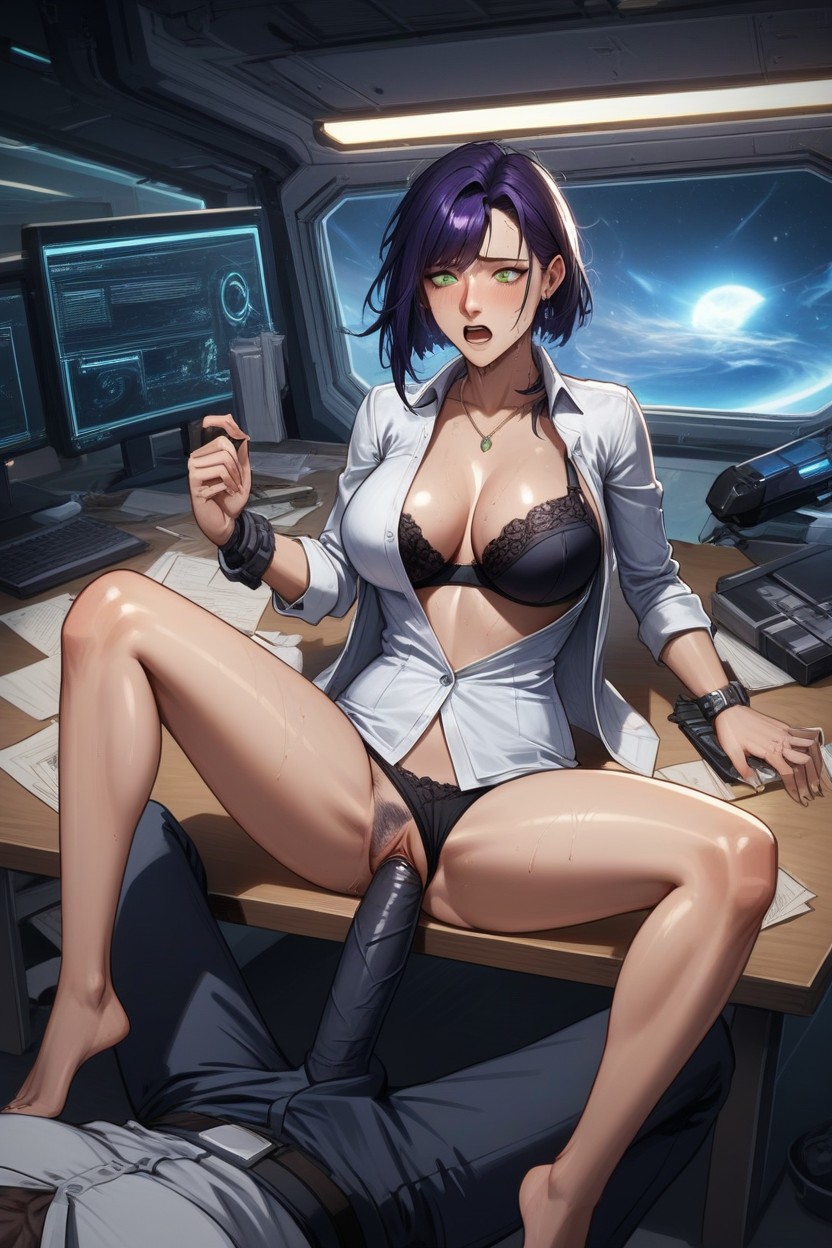 Sweaty, Side View, Full Body AI Porn
