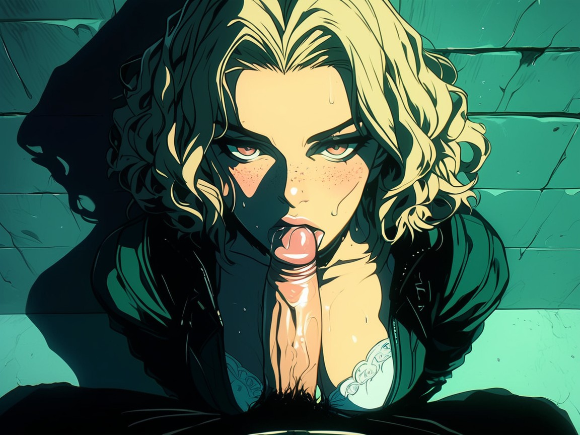 Wet Mouth, Hair Pulling, 18+ AI Porn