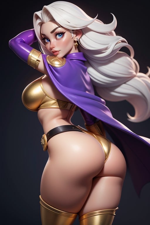 3d (cartoon), Underwear, Beautiful Face AI Porn