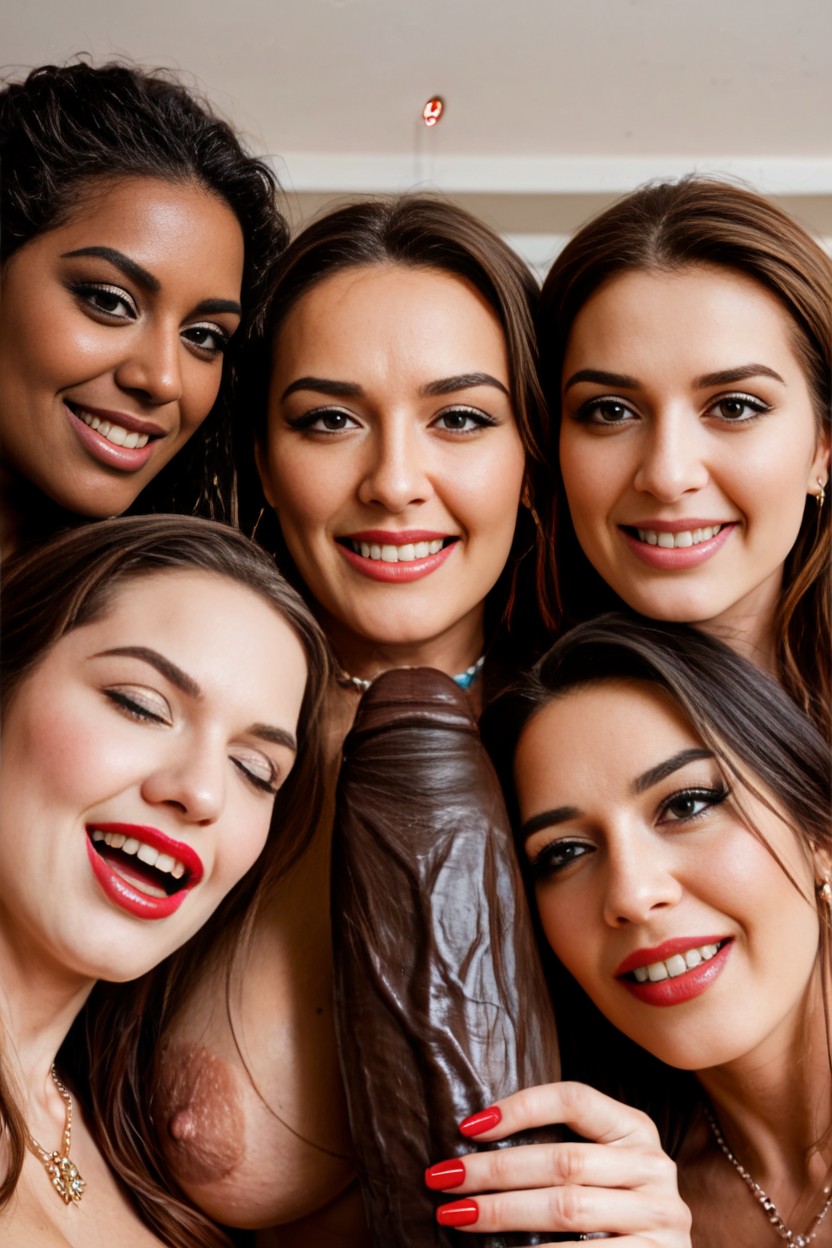 18+, Brazillian, Wives Shy Around Man With Biggest Cock AI Porn