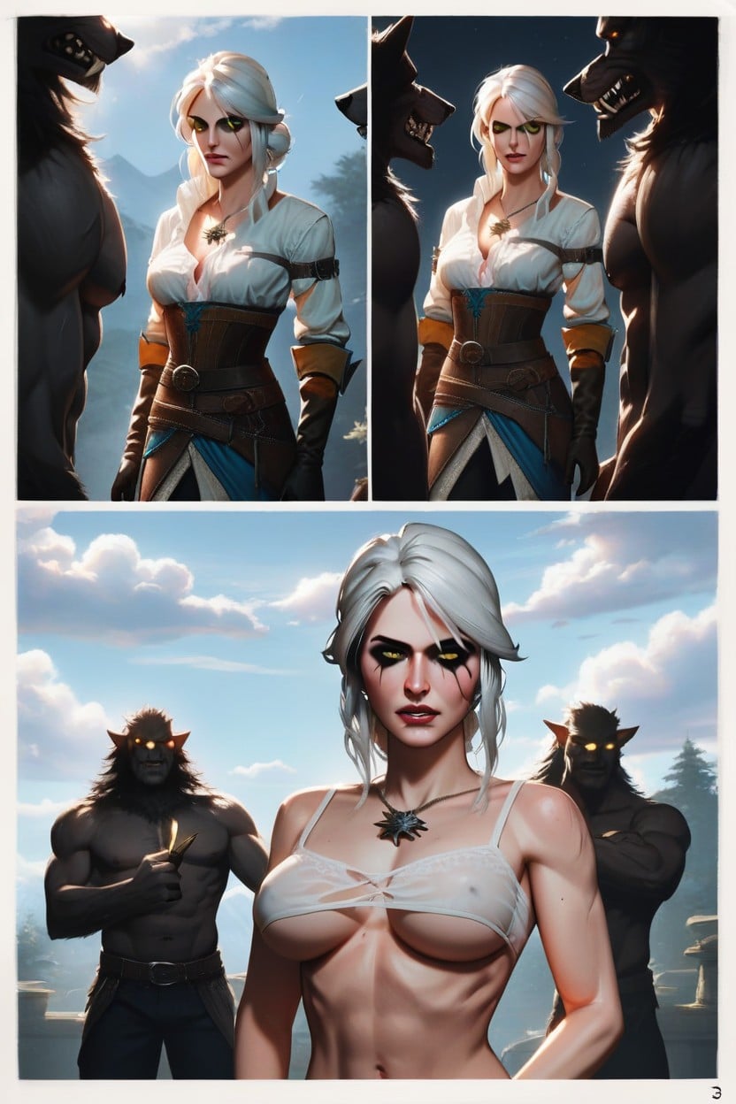 Full Comic Story, Tight Skirt, Rough AI Porn