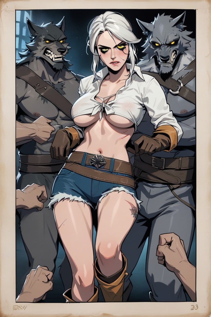 Small Breast, Multiple Views, Tears AI Porn