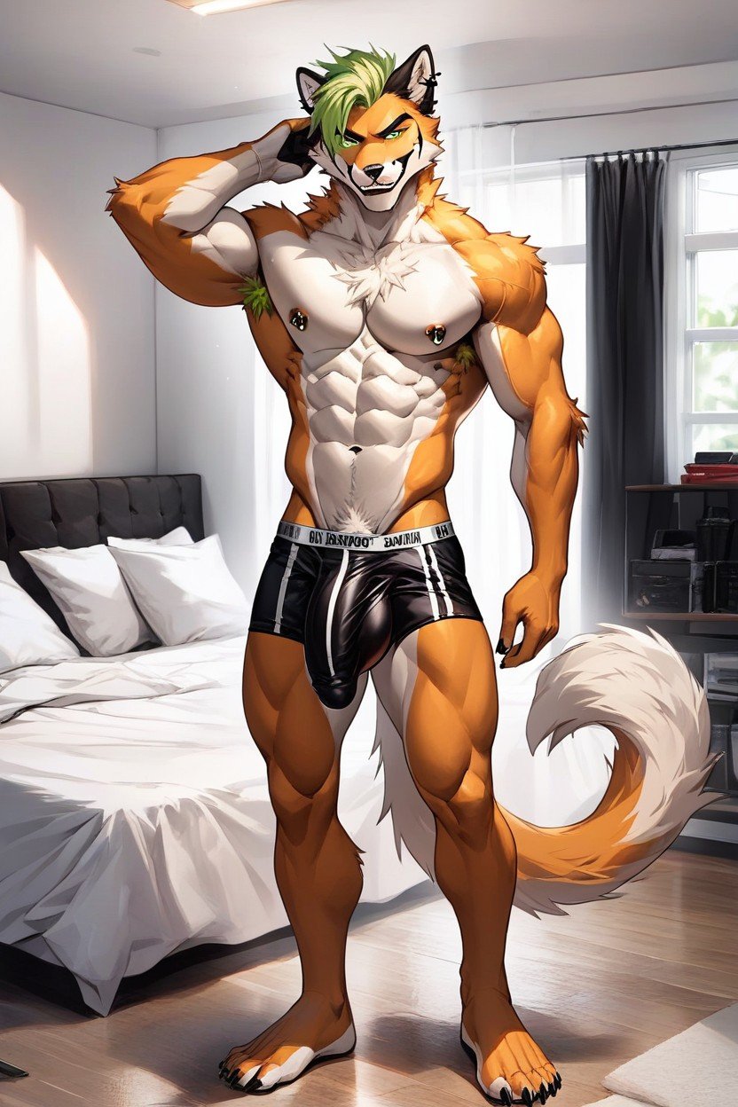 Underpants, 20+, Gay Furry AI Porn