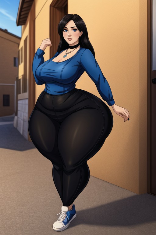 Extremely Thick Bbw, Hyper Wide Hips, Wide Heavy HipsHentai IA