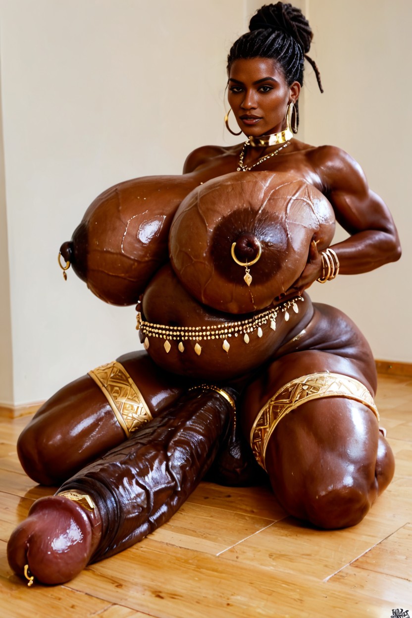 Bracelets, Cock Larger Than Body, 18+ AI Porn