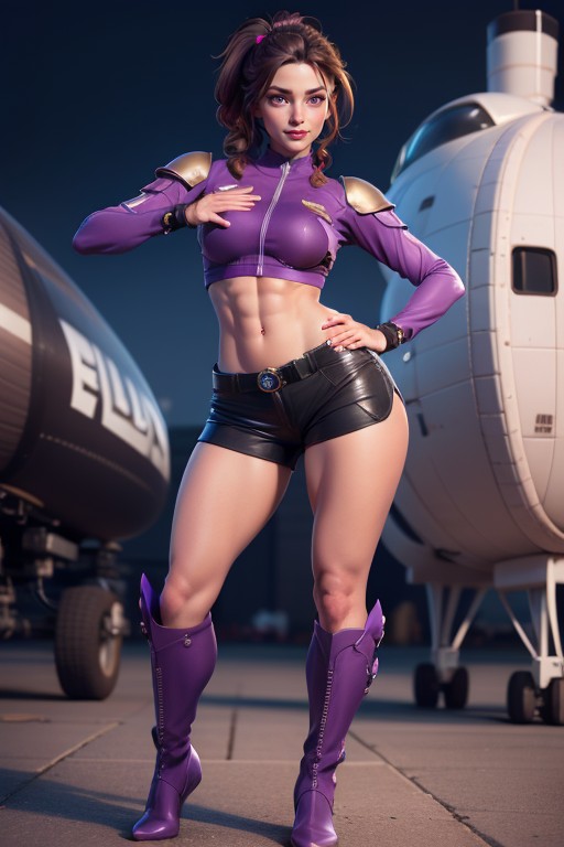 Full Body, Slicked Hair, 18+ AI Porn