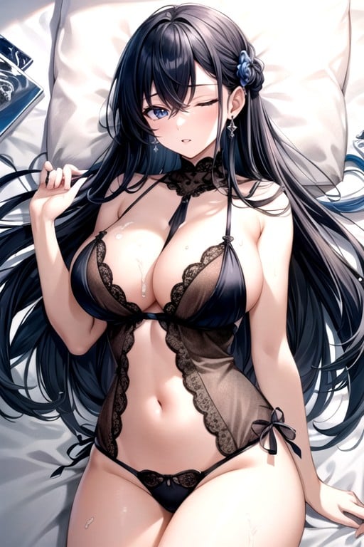 Large Breasts, 18+, Cum On FaceHentai IA