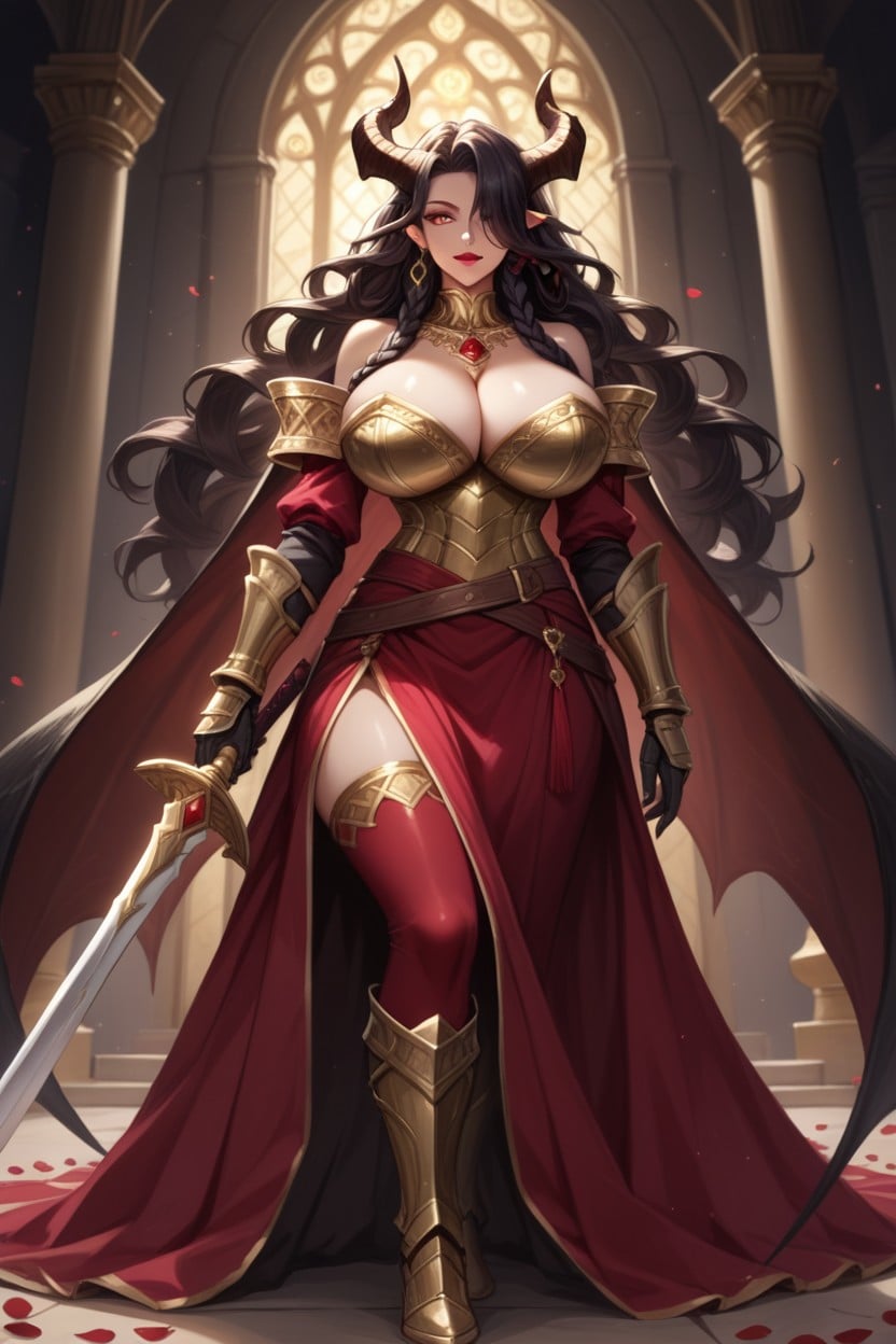 18+, Curly Hair Bangs, Plano Mediot Hentai IA