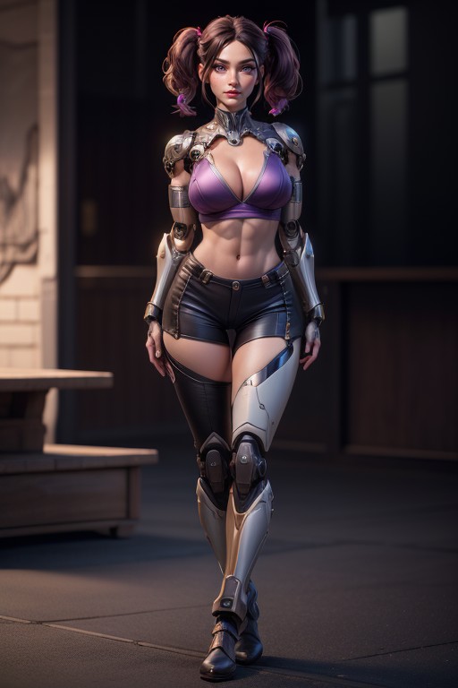 Outdoor, Cinematic Lighting, Military Boots AI Porn