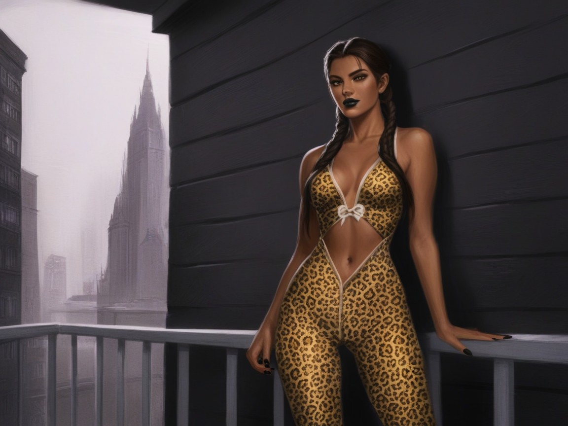 Dimly Lit, Dimly Lit, Apartment Background AI Porn