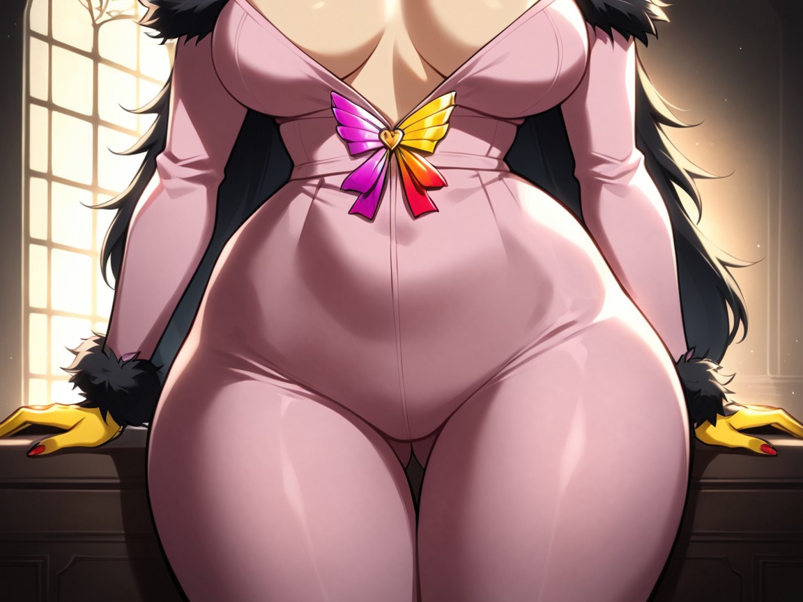 Nsfw, Monolid Eyes, Pink Eyeshadow Latina AI Porn