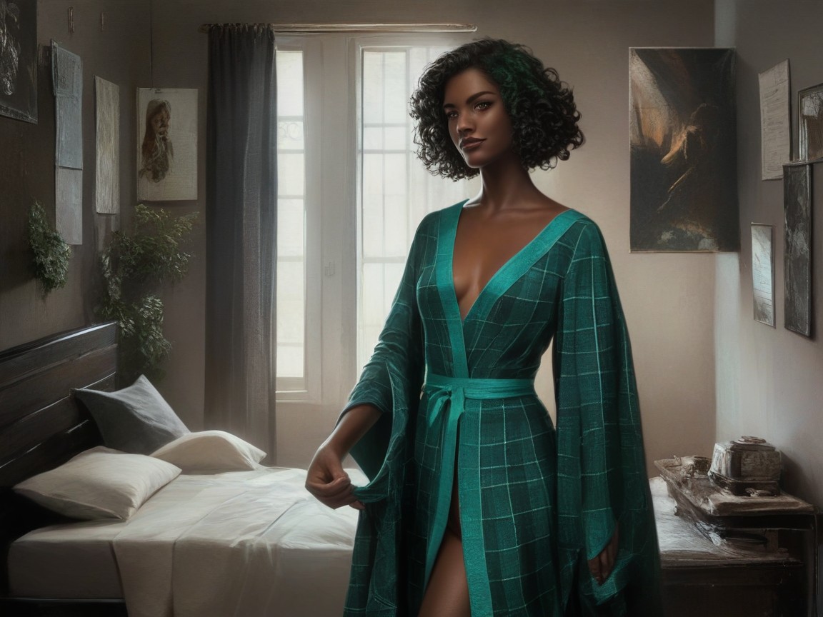 Cama, One Woman, Noir Porno IA