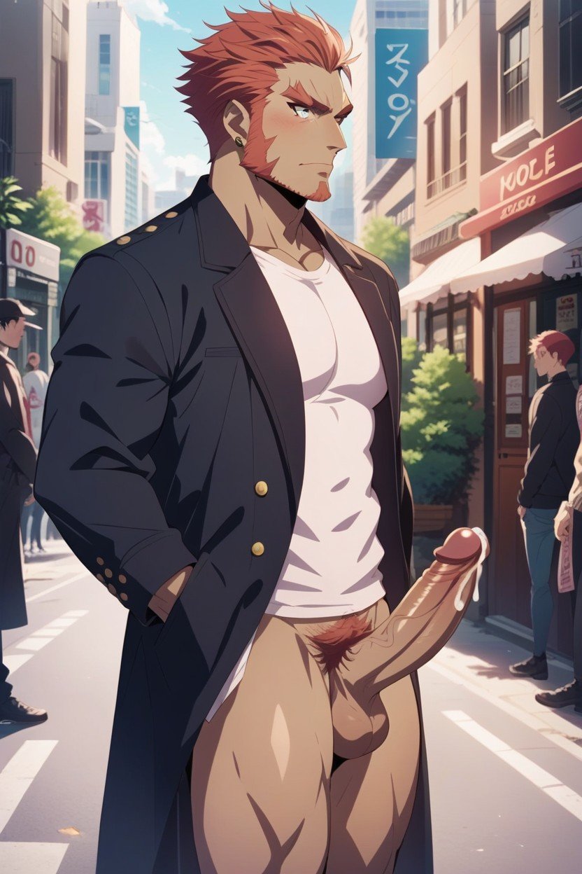 Ganondorf With Tomboy Body And Nice Huge Eyes And Too Low Body, Pubic Hair, Wides Eyes ゲイAIポルノ