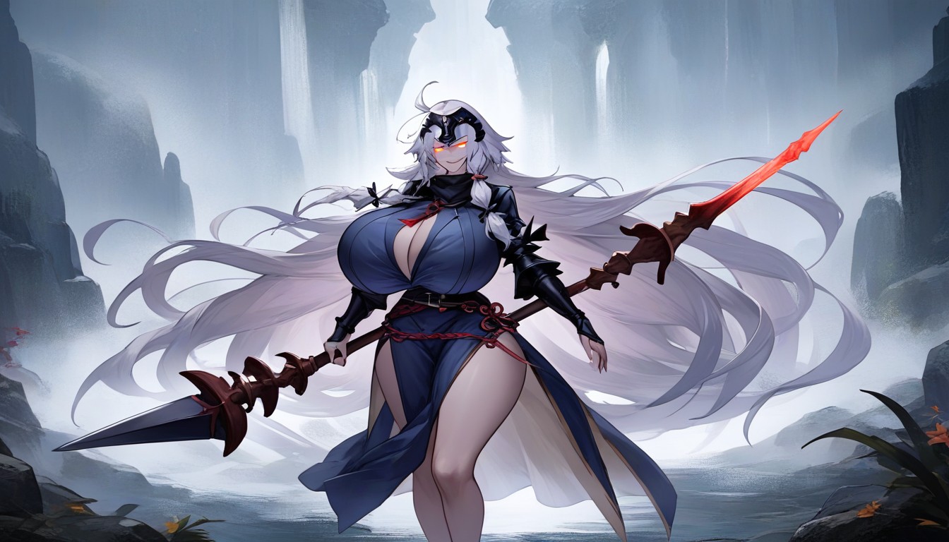 Glowing Eyes, Wind In Hair, Da Ji From Orochi Warriors Hentai AI Porn