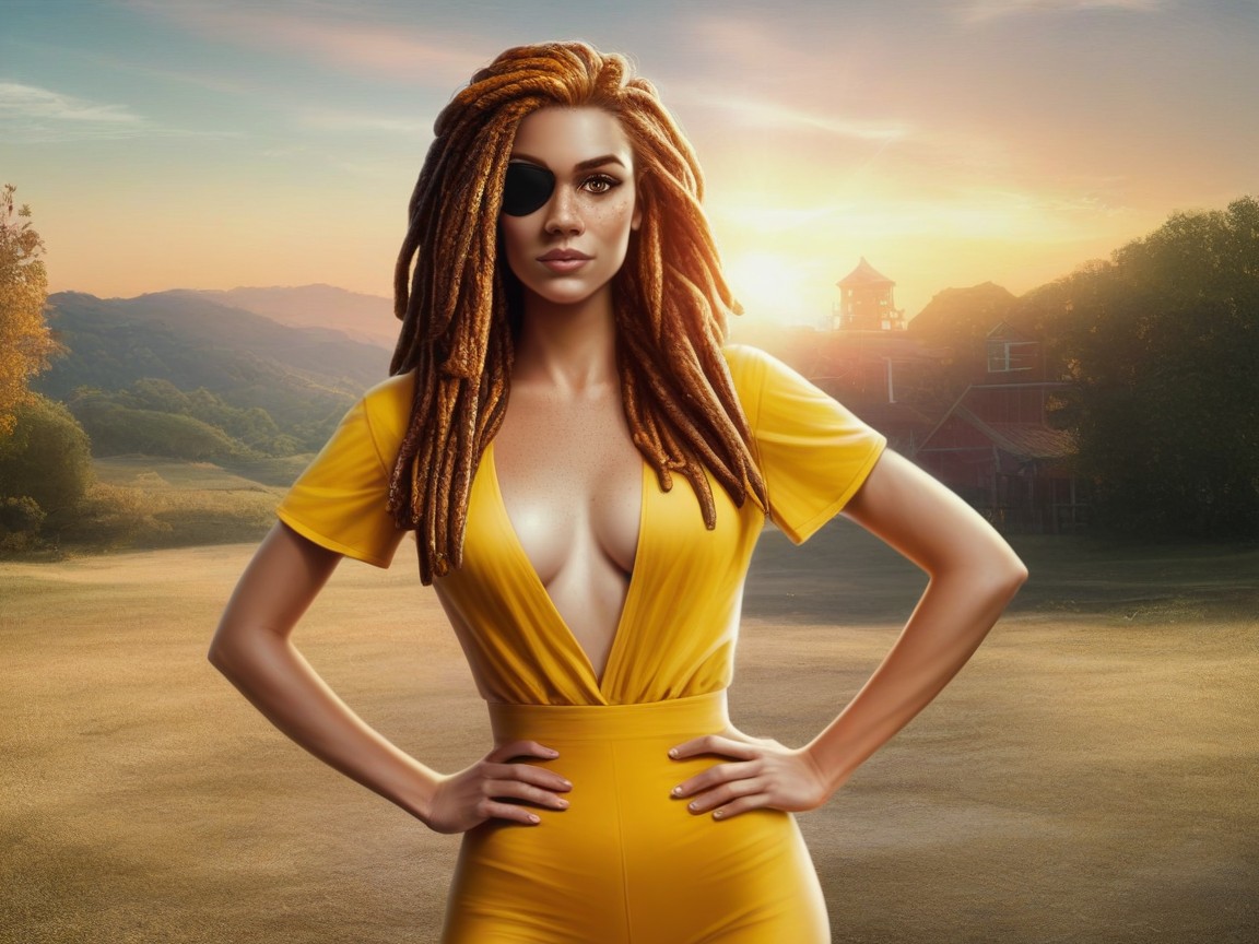 Low Torso Height, Farmer, Medium Breasts AI Porn