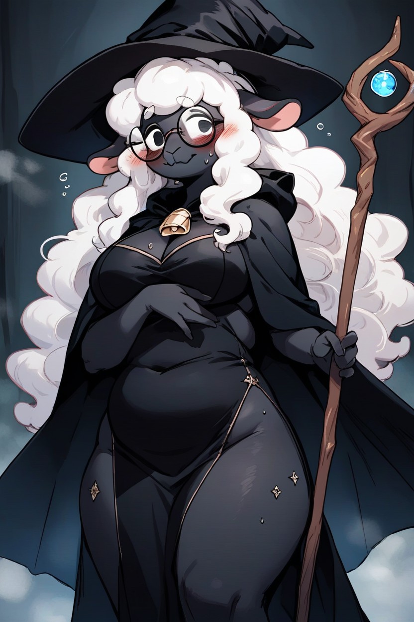 Wizard Costume, Lovely, 18+ Furry AI Porn