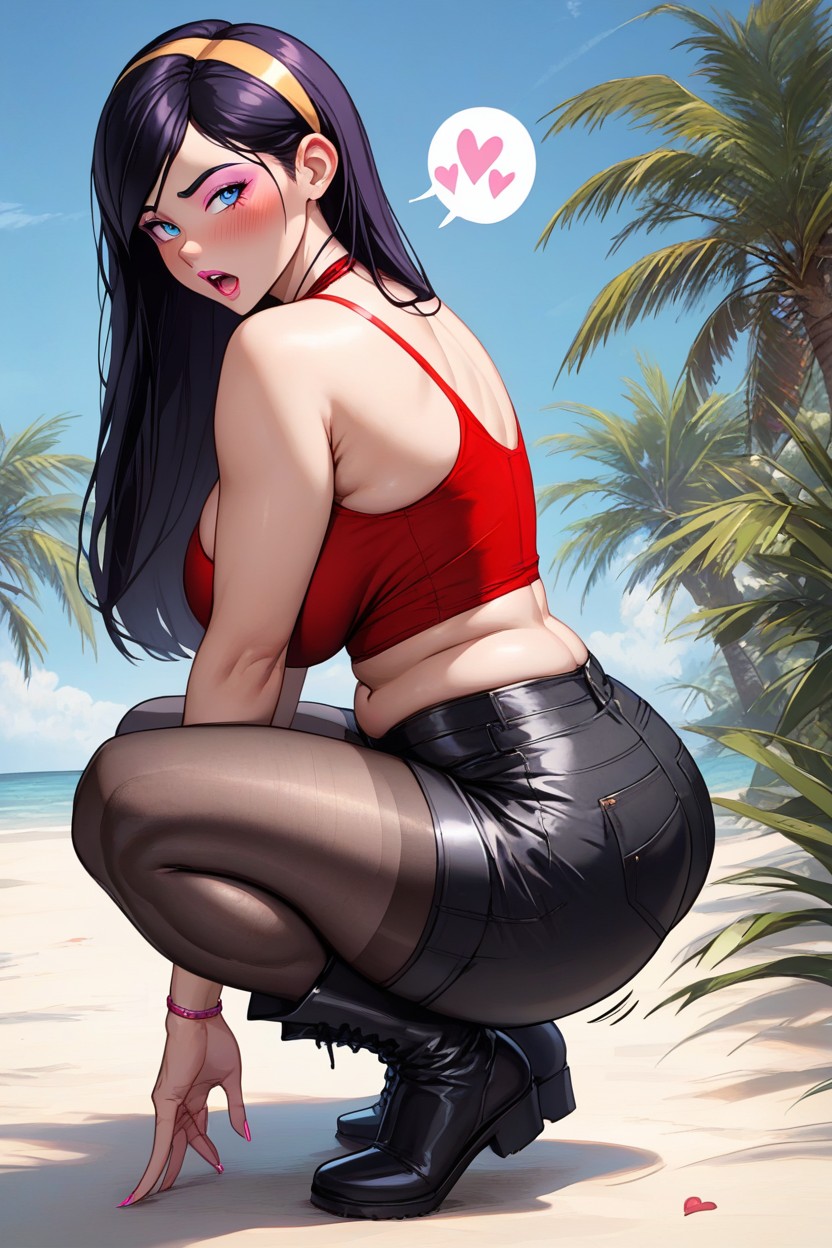 Body Complete, Pink Lipstick, Extra Horny Hentai AI Porn