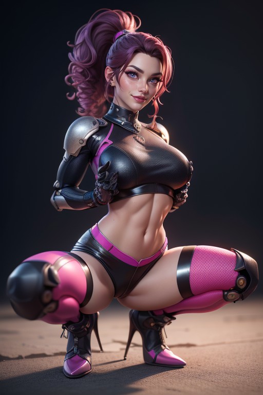 Freckles, Cinematic Lighting, Hot Shorts AI Porn