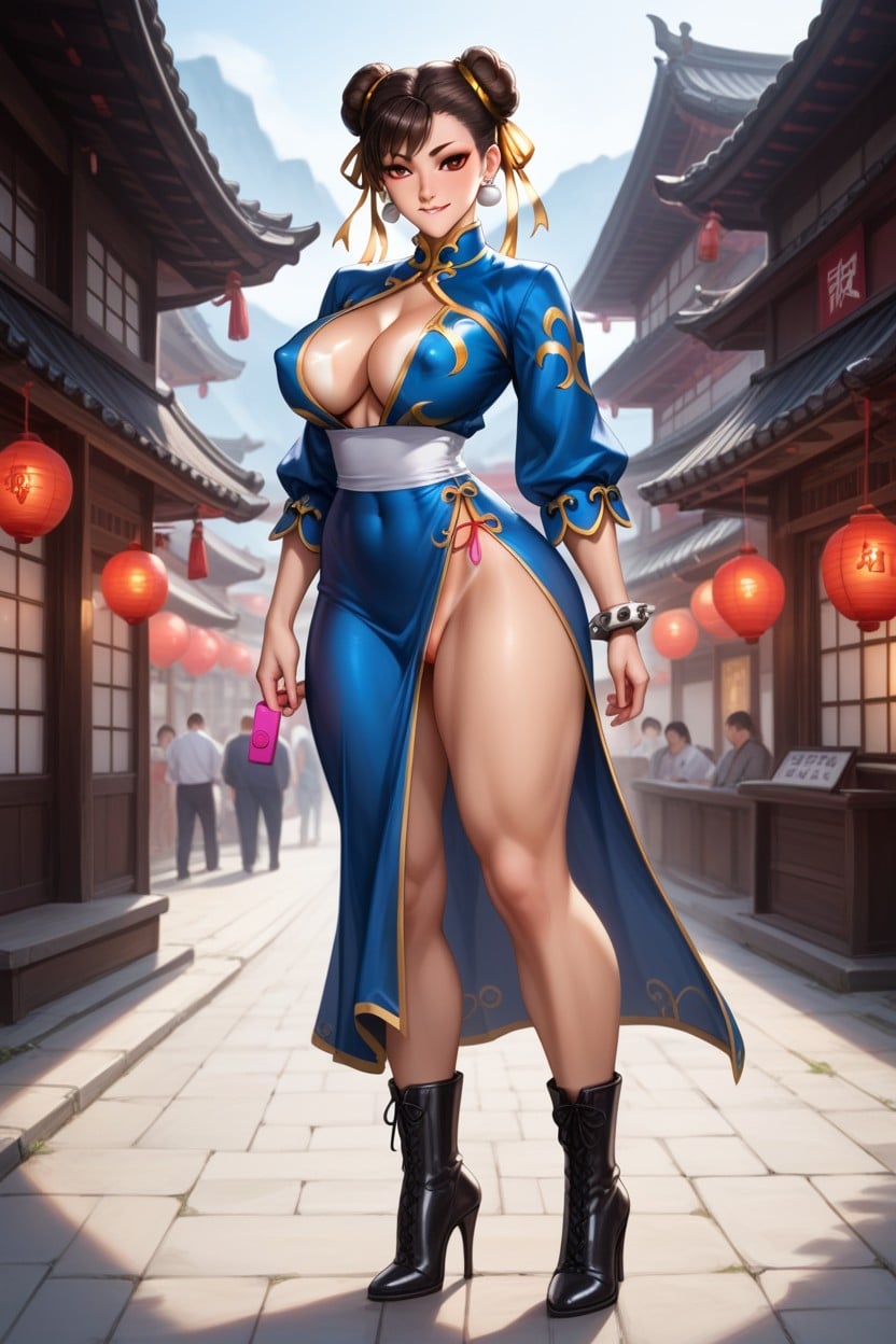 Highly Detailed Face And Eyes, Tan Lines, Large Ass Hentai AI Porn