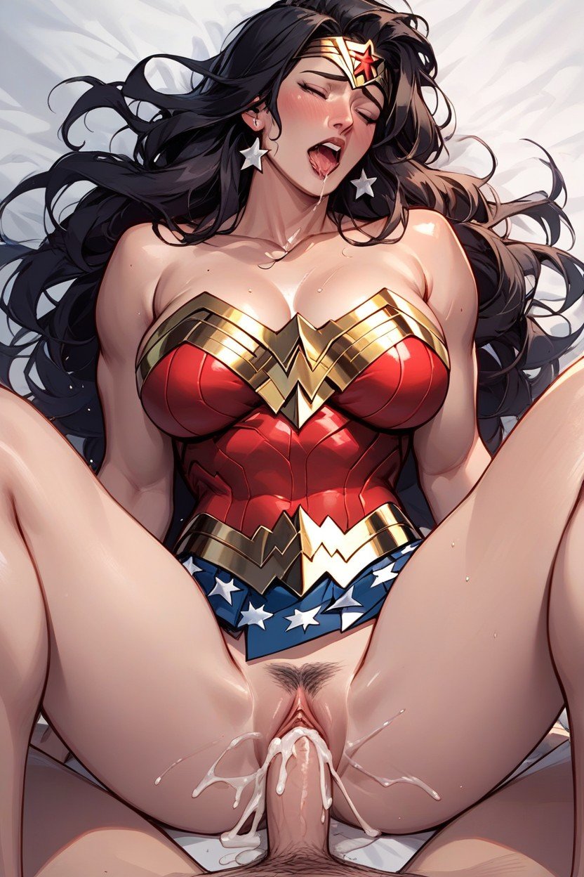 Wonder Woman, Pronebone Position, Orgasm FaceAI兽人黄片