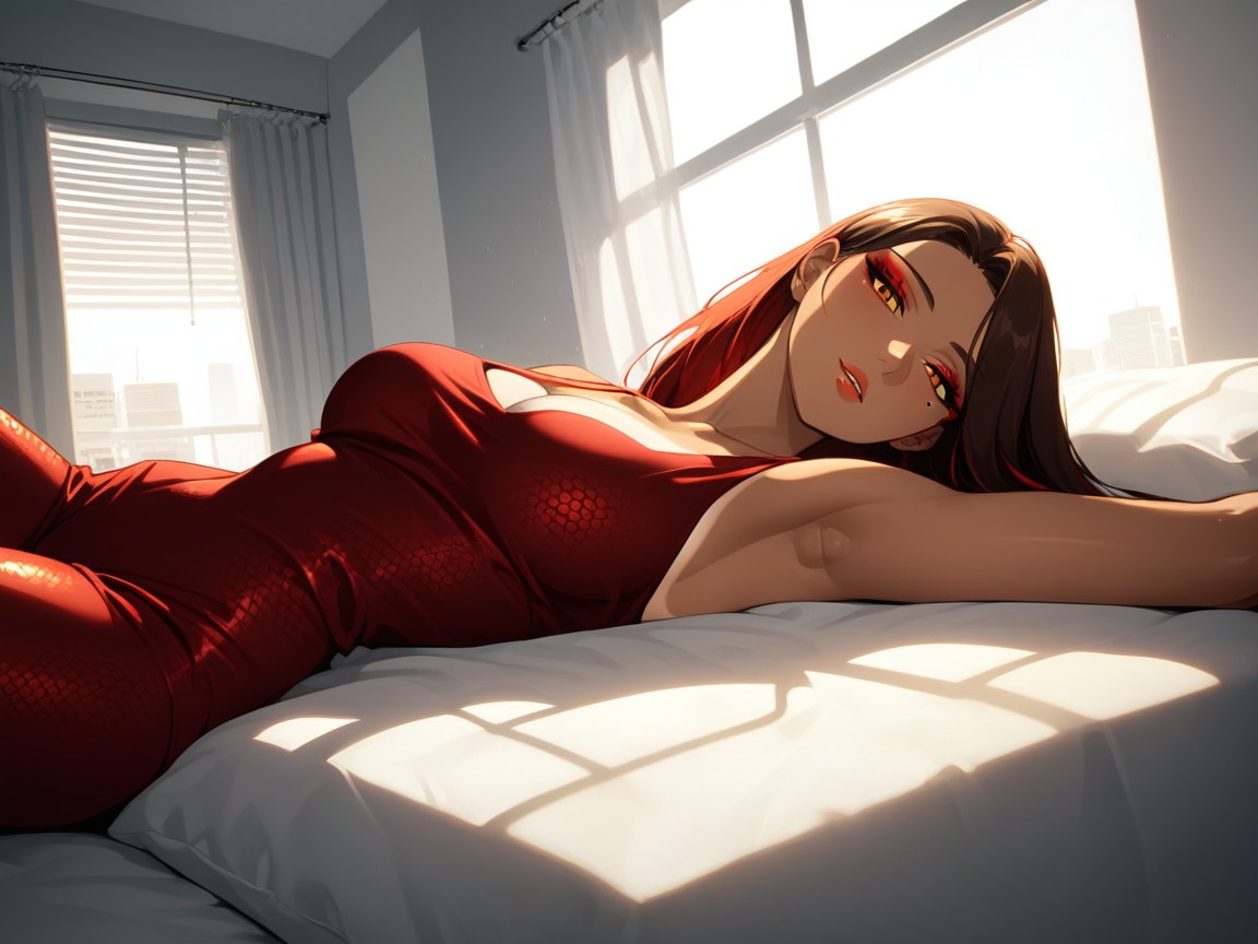 Dawn, High Color Contrast, Model AI Porn