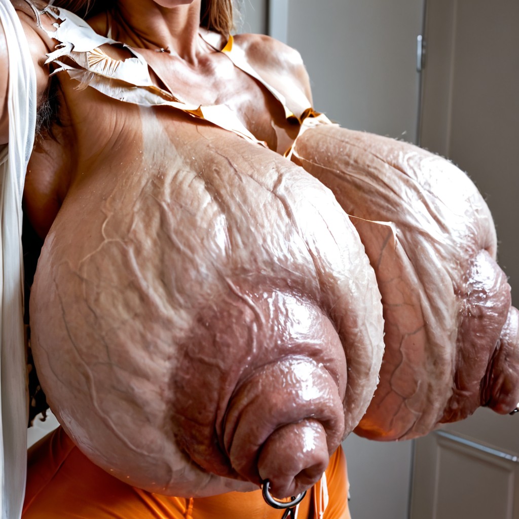 Large Nipples, Muscular, Huge Large Thick Nipples AI Porn