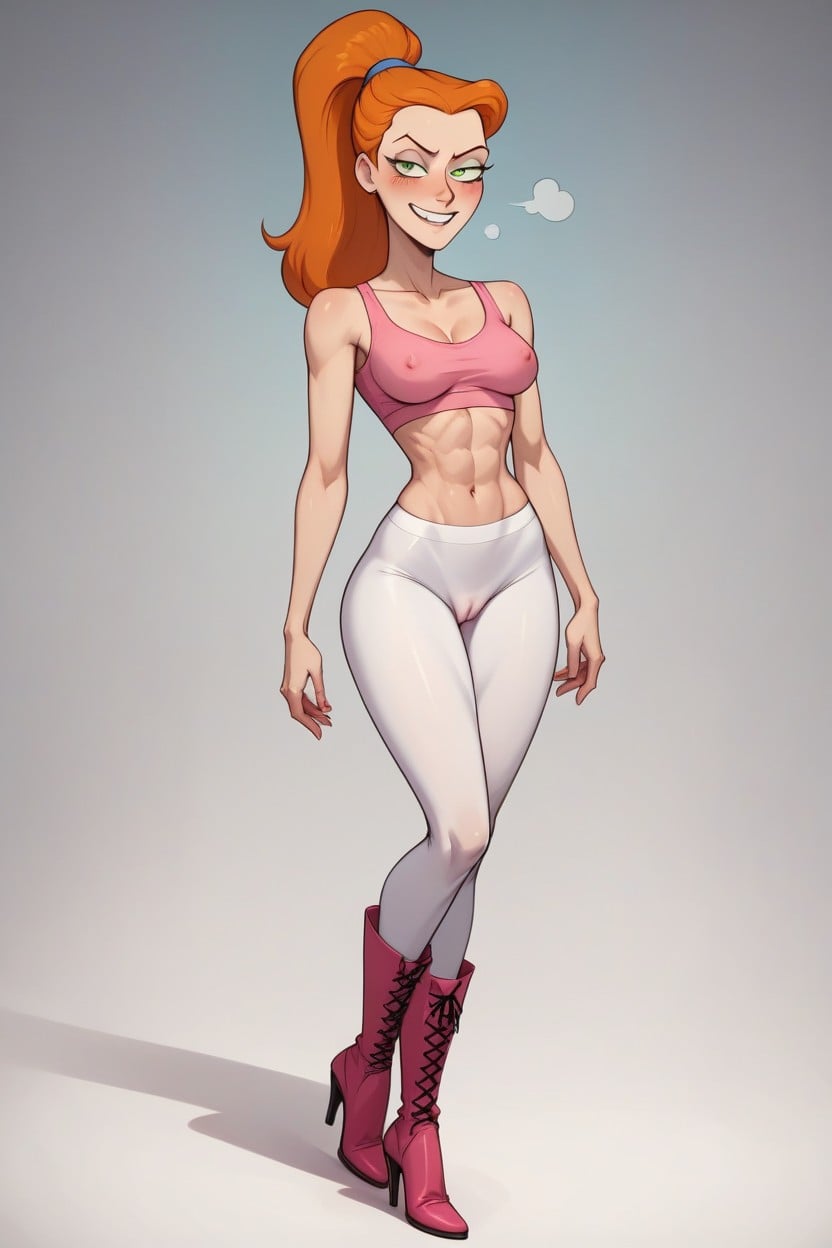 Full Body, Standing, Long Legs AI Porn
