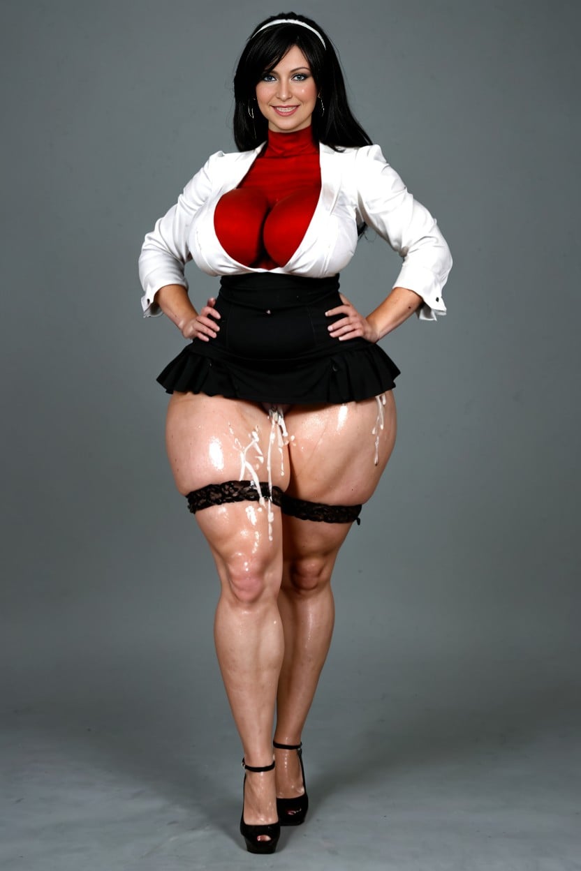 Stiletto High Heels, Attractive Face, Award Winning Photo AI Porn
