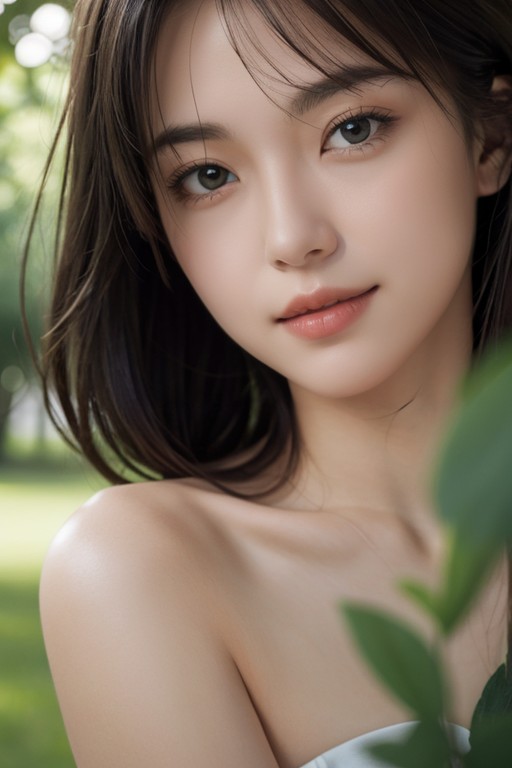 Realistic Style, 상의 탈의, 작은 엉덩이퍼리 AI 포르노