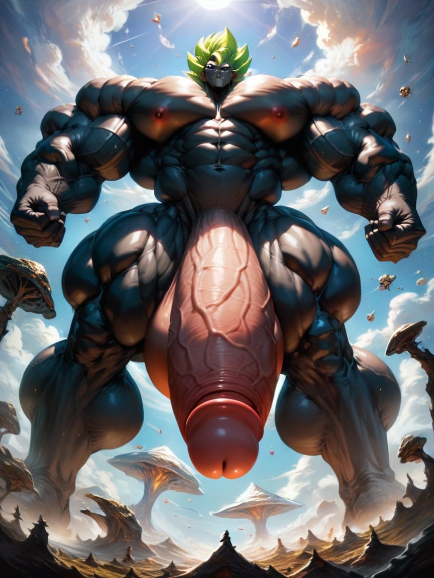 Giant, Tall, No Clothes AI Gay Porn