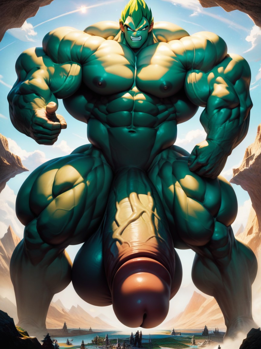 Hyper Penis, Macro, Cock Bigger Than Body AI Gay Porn