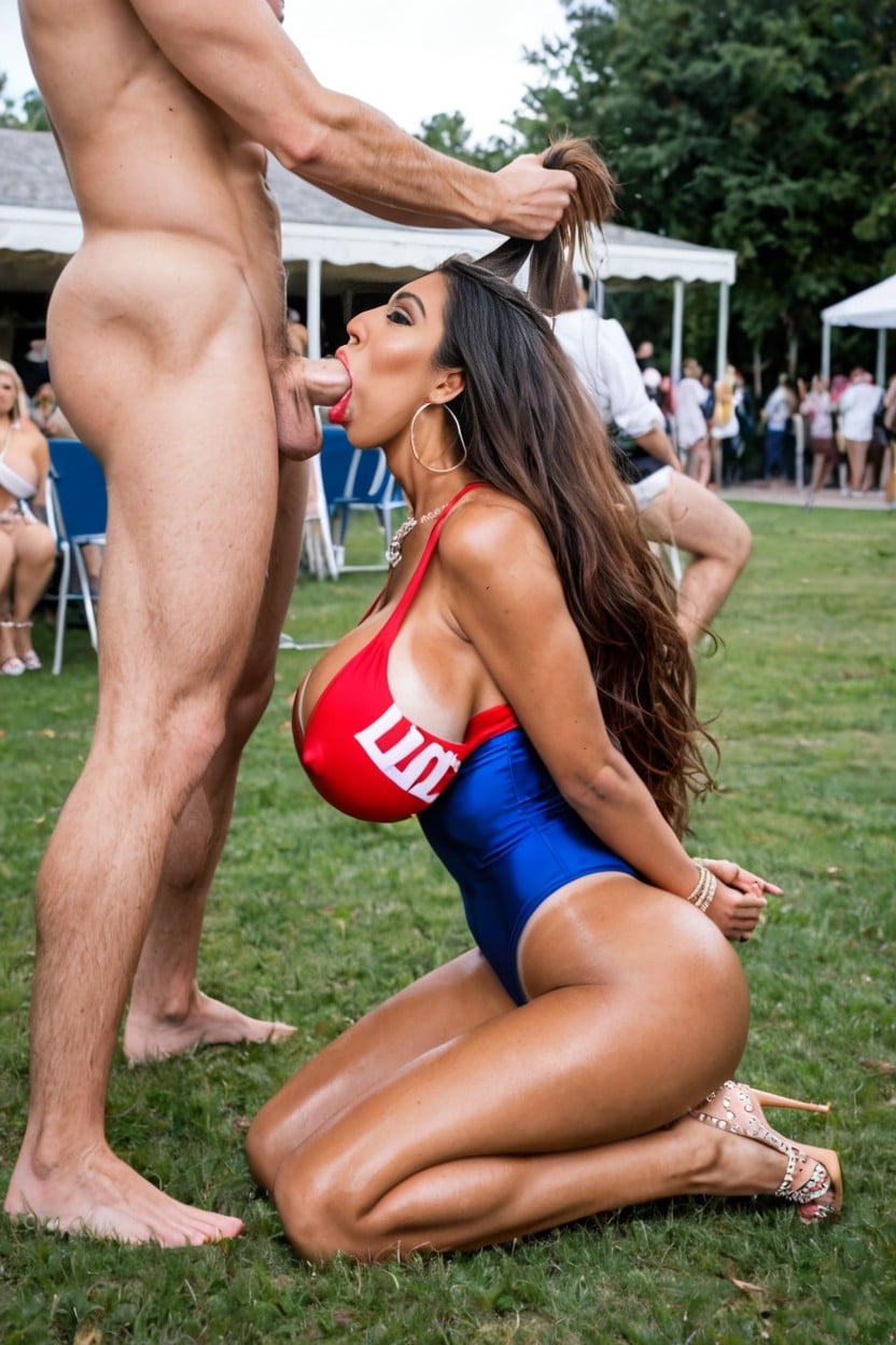18+, Deepthroat, College Party Frat Party AI Porn