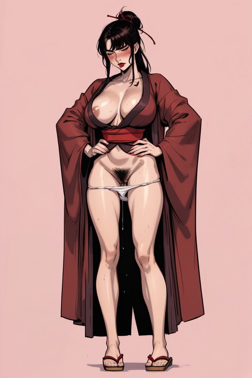 Very Body, Tall, Lipstick AI Porn