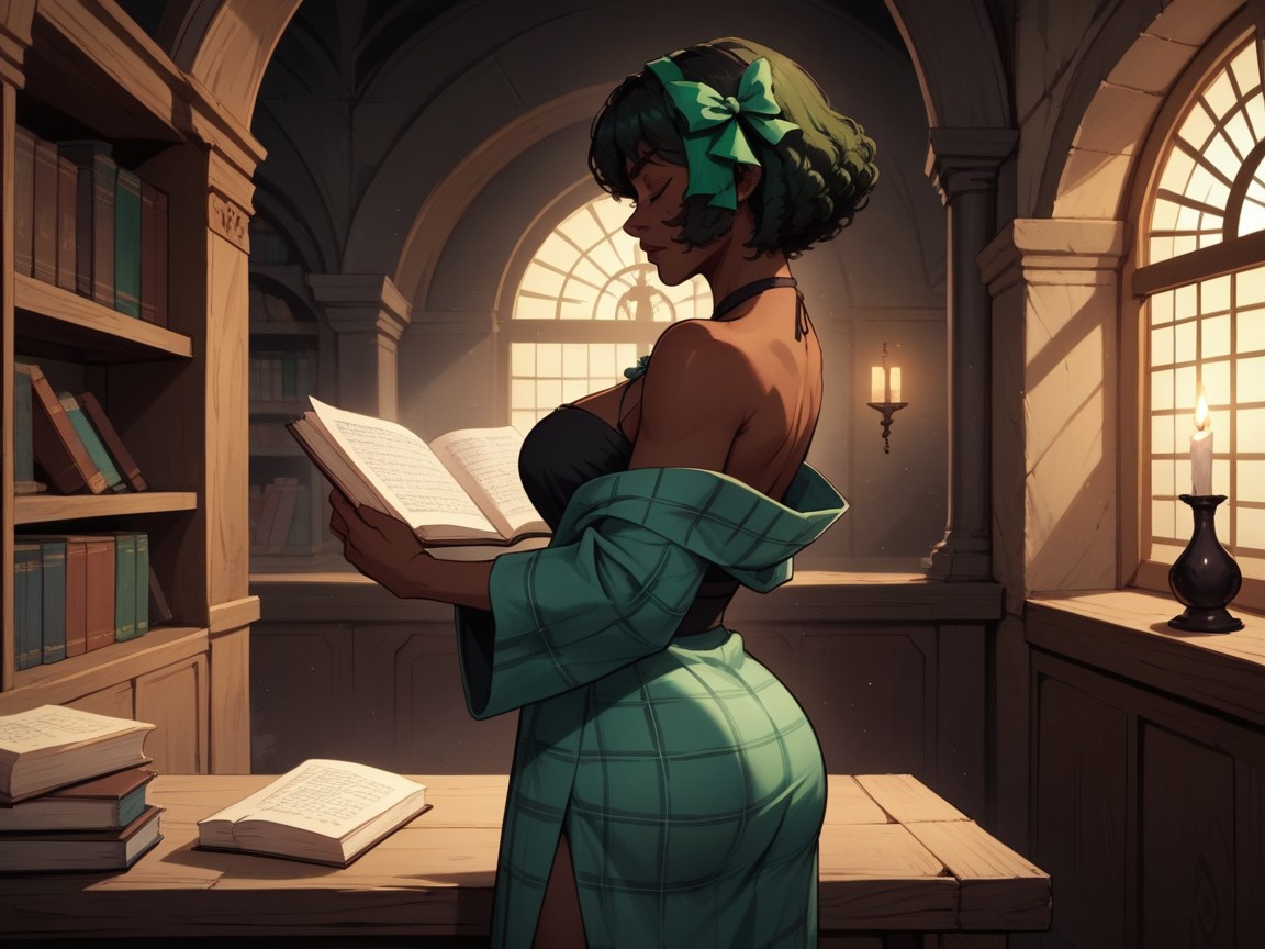 Noir Lighting, Vibrant Colors, Frog Brooch AI Porn