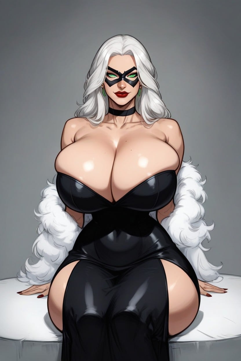 Lustful View, Attractive Hotuthful With Hot Colossal Bust Huge Bust, Huge Natural Breasts AI Porn