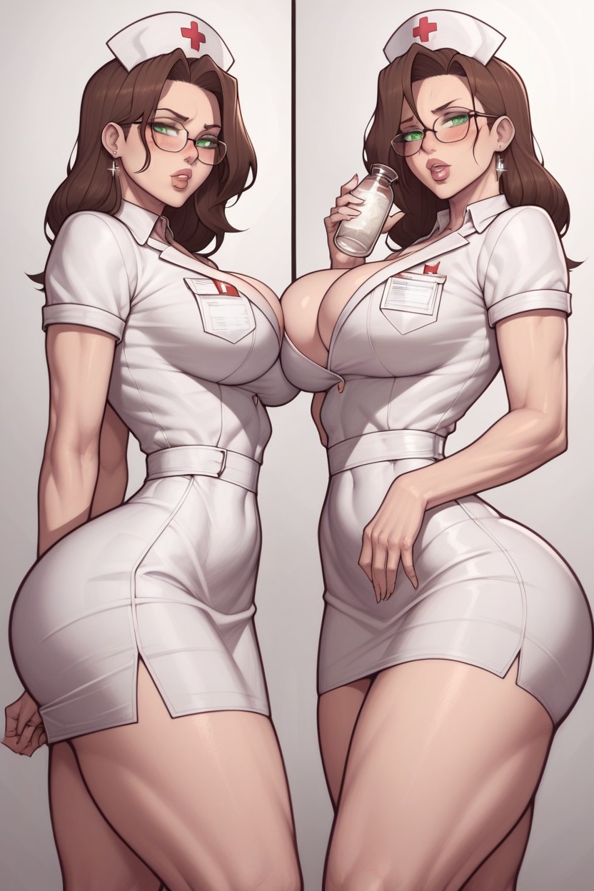 Highly Detailed Body, Bimbo, Blushing Hentai AI Porn