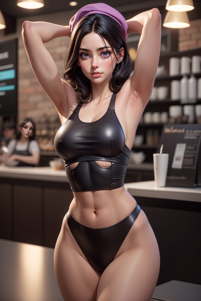 Epic, Freckles, Full Body Hentai AI Porn