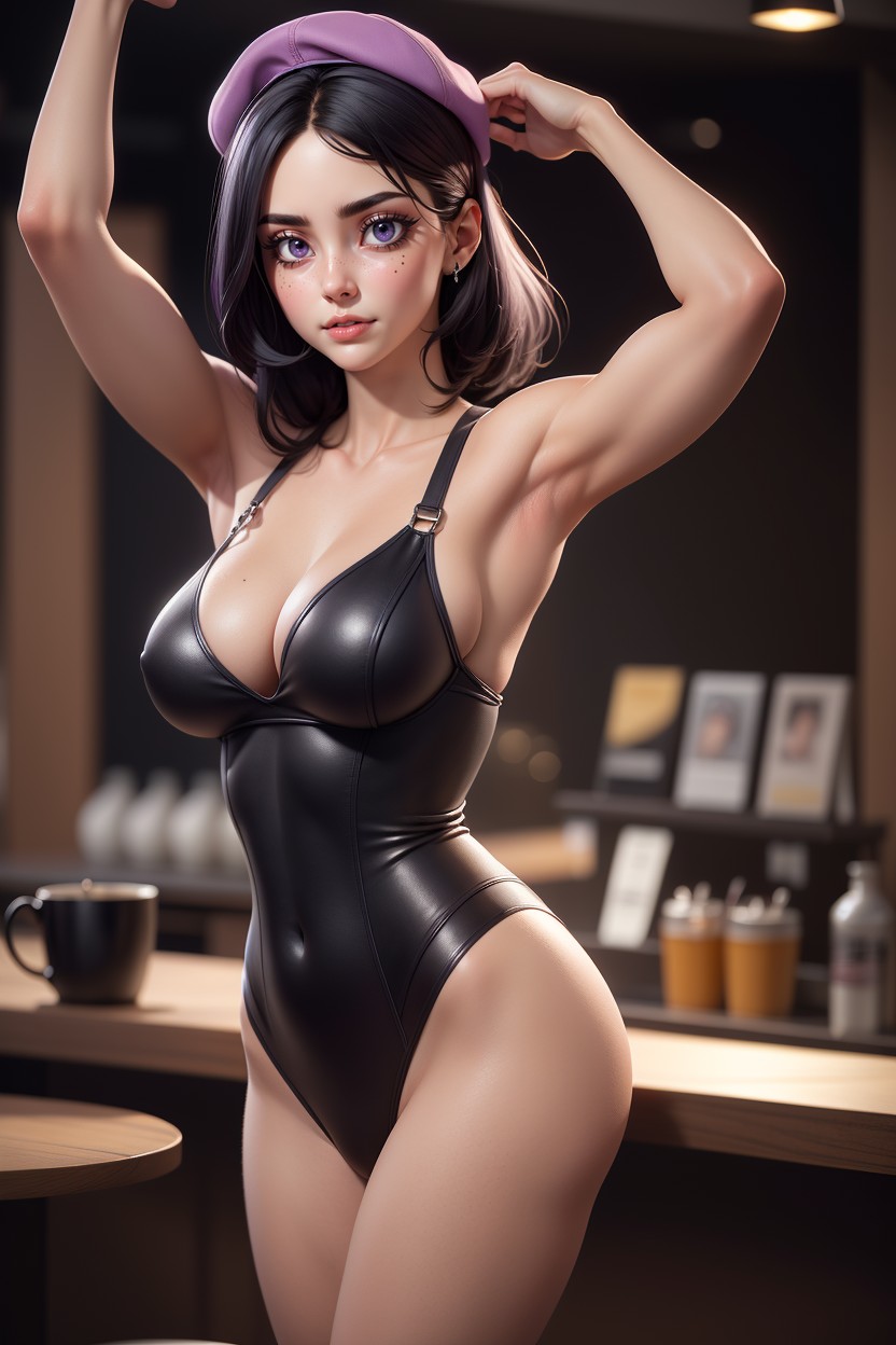 Frosting, Muscular, Cafe Hentai AI Porn