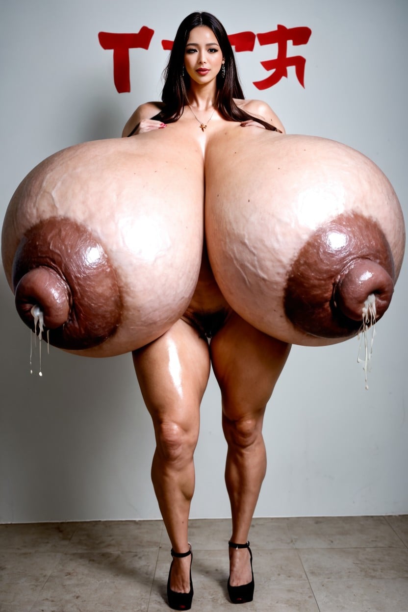 18+, Long Nipples, Lactating AI Porn